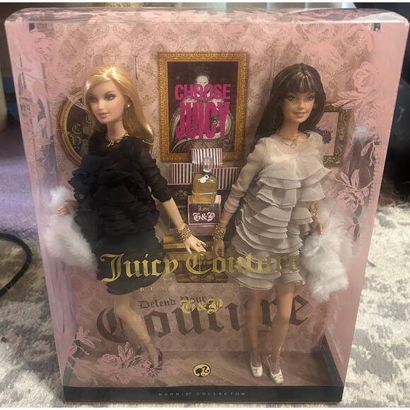 Mattel Juicy Courte Beverly Hills G&P Gold Label, Barbie Collector Dolls (NWT) - Picture 1 of 4